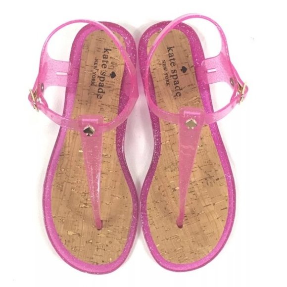 KATE SPADE Flats YARI Lipstick Pink CORK Bottom